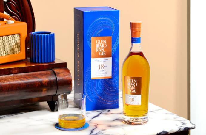 GLENMORANGIE 18YO EXTREMELY RARE WHISKY 0,7L + KARTON